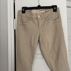Khaki jeggings